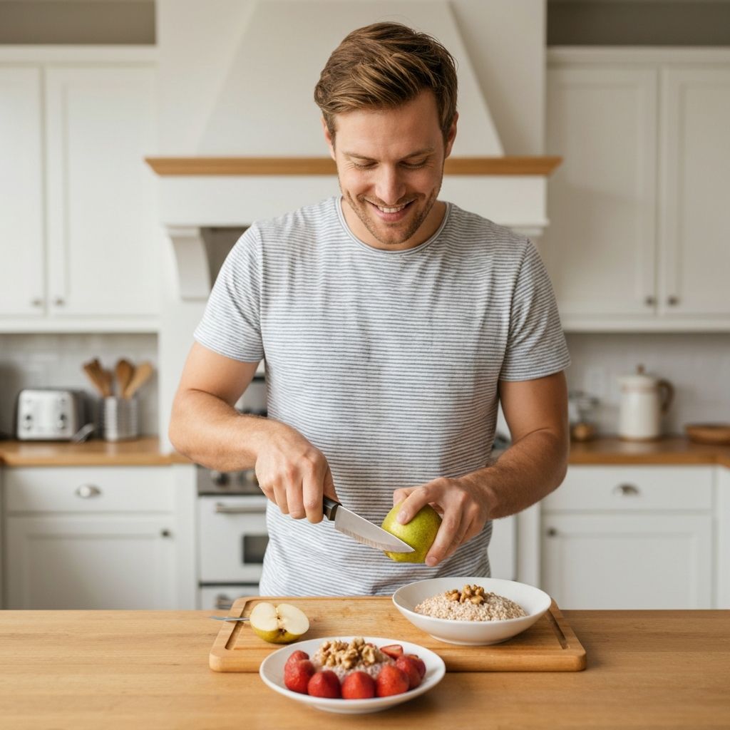 Alltägliche Mahlzeitenvorbereitung